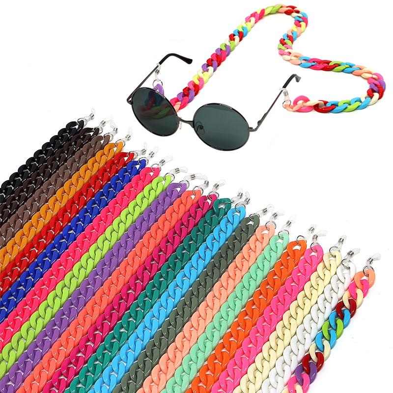 

Other Fashion Accessories Acrylic Glasses Chain Reading Hanging Neck Sunglasses 23 Colors Glasseschain Strap