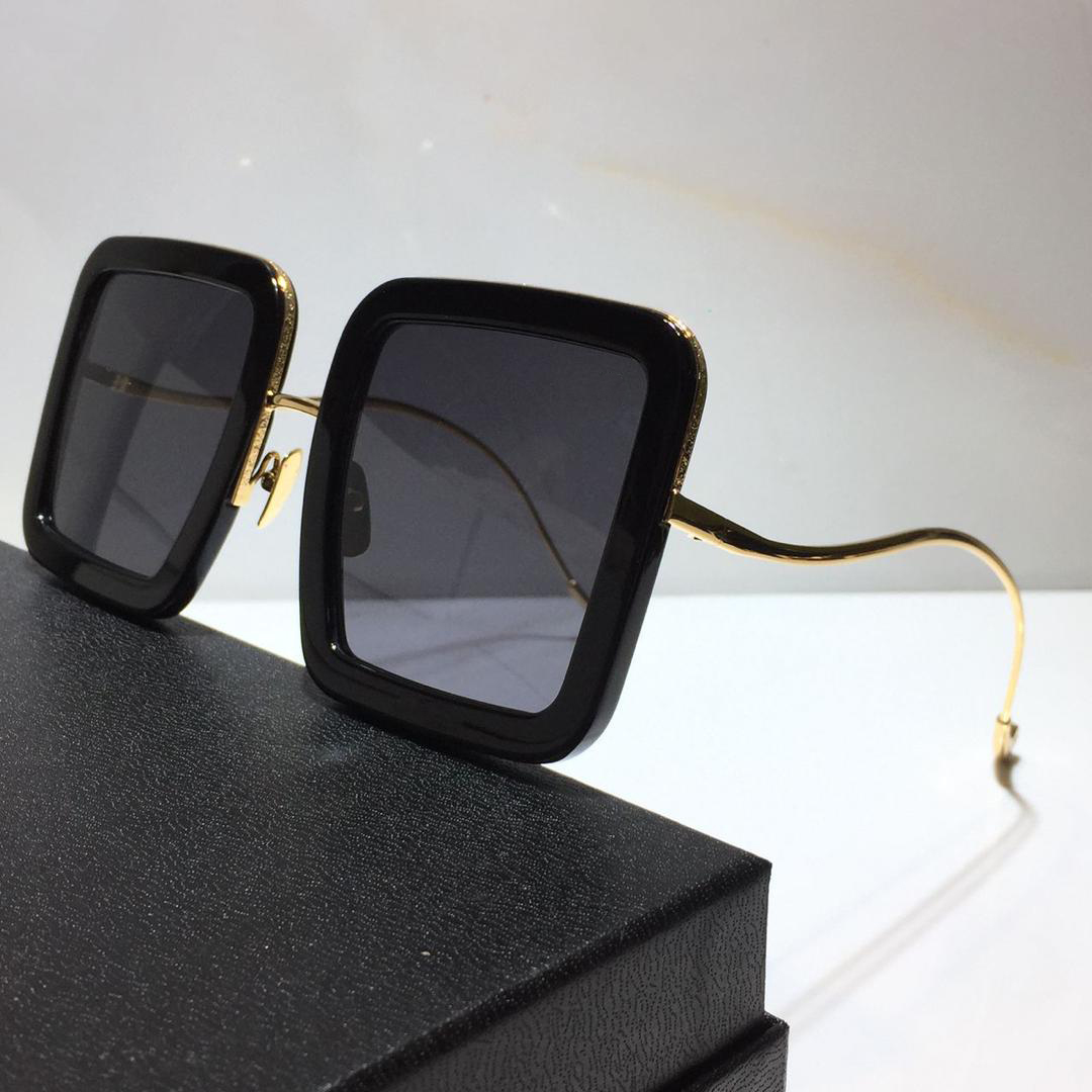 

Sunglasses For Men Women ANNA beaming star Square style Anti-Ultraviolet Retro Plate Full Frame fashion Eyeglasses Random Box