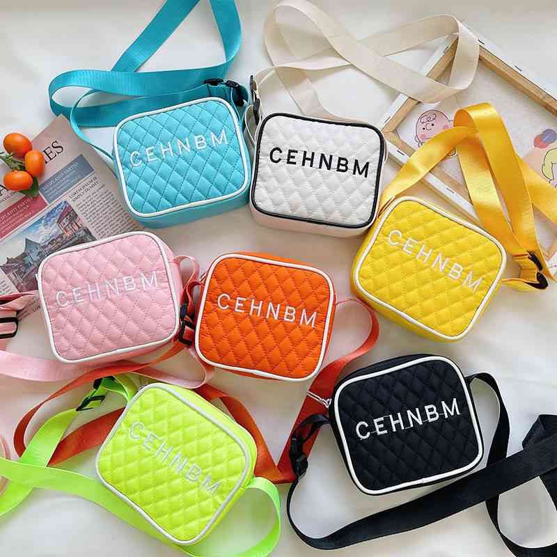 

Creative children's small new fashion Mini girl's one shoulder messenger change bag trend, Yellow