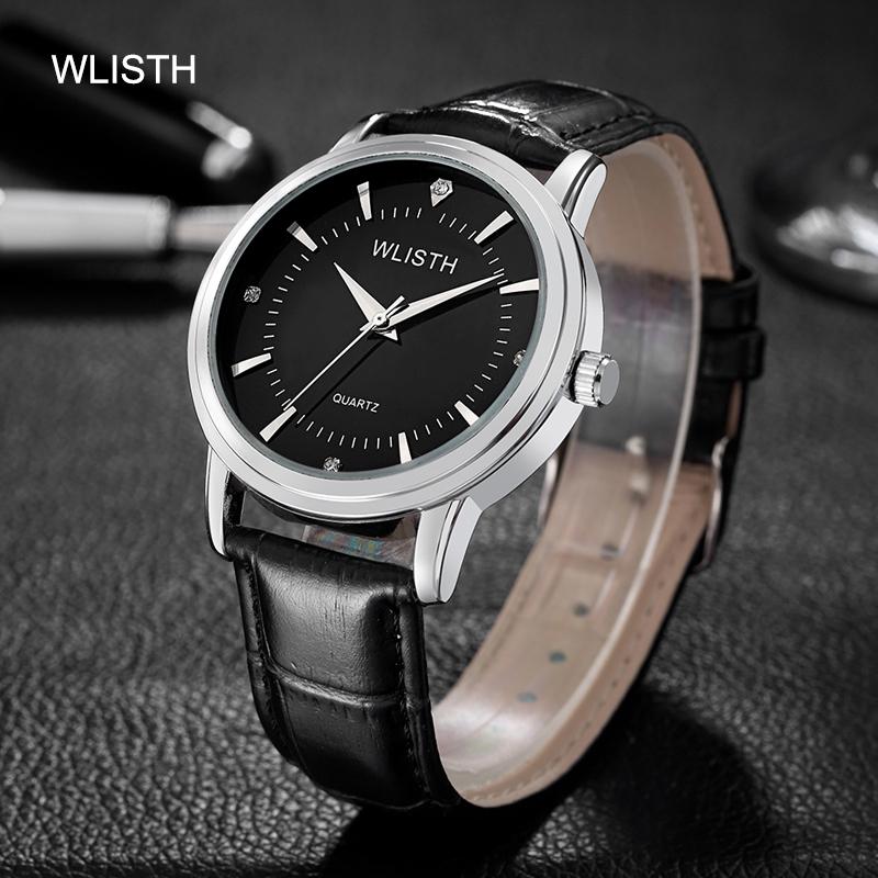 

Wristwatches Retro Lovers Watches - Simple Wrist Watch For Women Men Career Office Party PU Leather Belt Quartz Imported Japanese Movements, Women gold white