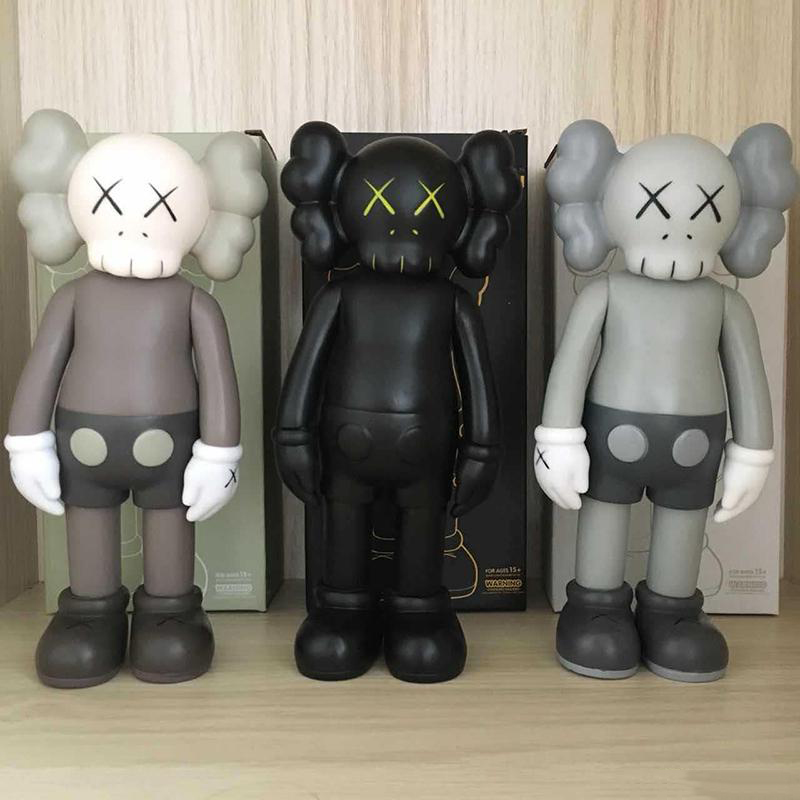 

20CM 0.3KG OriginalFake Kaws Use of Small Dolls To Play 8inches Action Figure Model Decorations Toys Gift, Pink