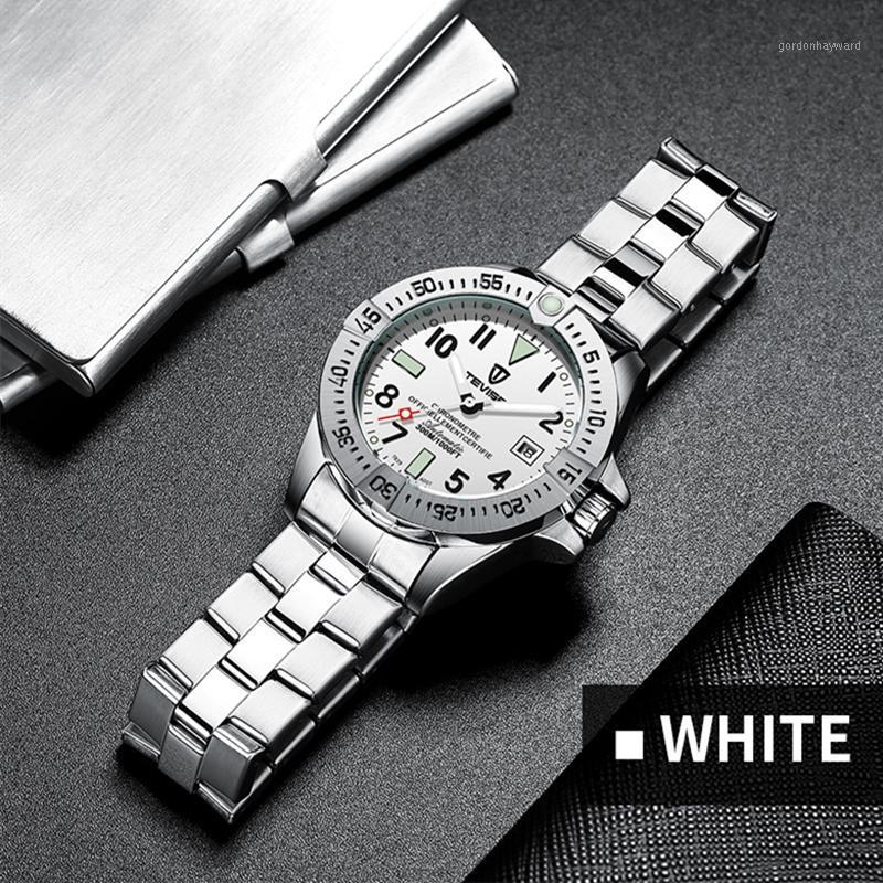 

Men's Mechanical Watch Business Men Automatic Fashion Clock Casual Luminous Hands Male Wrist Wristwatches, Gold