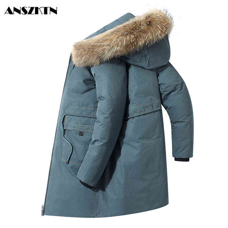 

2020 New Arrivals Men Highlander Down Hoody Men Winter Jacket Duck Down Jacket Male Windproof Parka Thick Warm Overcoat coats Y1103, Blue