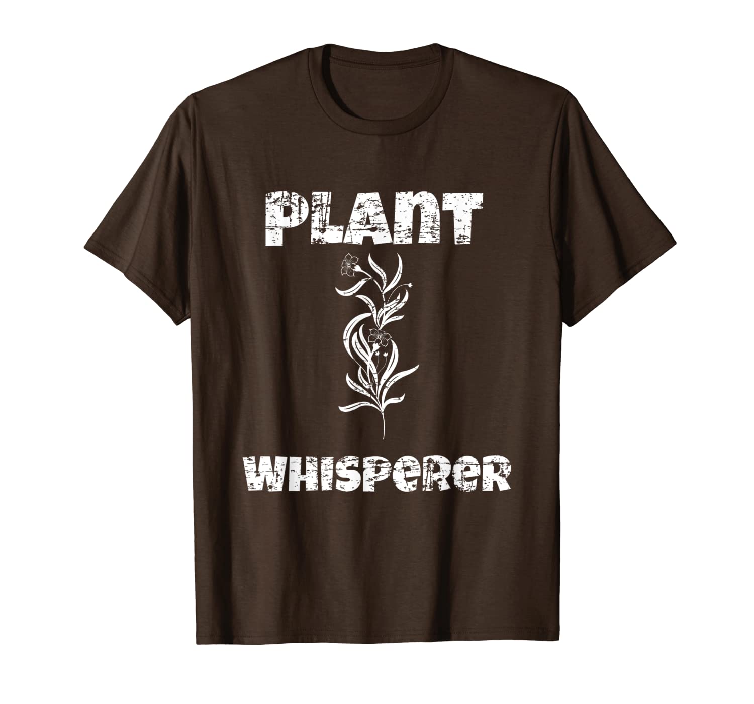 

plant whisperer funny t-shirt gardener gardening gift plants, White;black