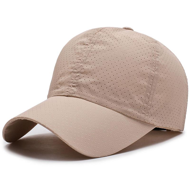 

Wide Brim Hats Men And Women Outdoor Light Board Sun Hat Summer Breathable Quick-drying Baseball Cap Casual Punching, White