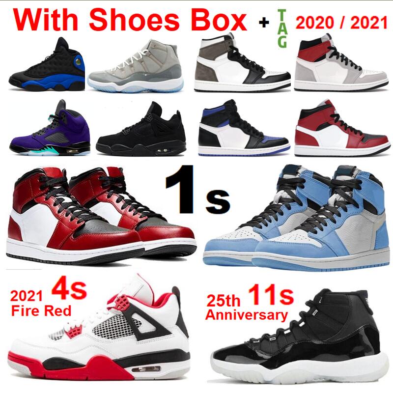 

New 2021 11s Cool Grey 11 1 University Blue 1s 5 Raging Bull Basketball shoes Men Volt Gold 1s 4s Fire Red 11s Jubilee Space Jam 11 Wholesal, Color-4