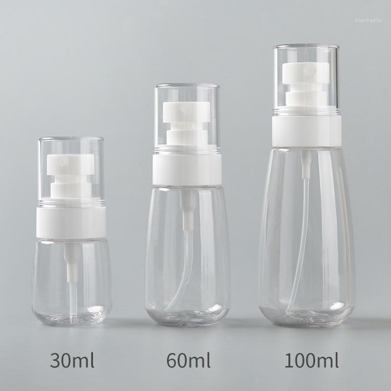 

Storage Bottles & Jars 30/60/100ml Refillable Travel Transparent Plastic Perfume Atomizer Empty Small Spray Bottle Toxic Free Safe Drop