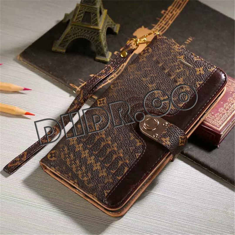 

Wallet Pouch Phone Case for IPhone 11 X 8/7Plus 12promax Leather Skin Cover for Samsung S20 S10 S9 S8 Note 10 9 note20 Cover