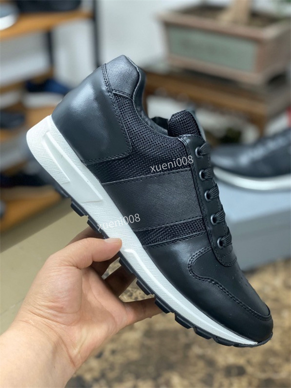 

2022 Run Away sneaker calf leather rainbow Luxury Shoe classic runner shoes Hand-finished technical rubber casual sneaker xg210704, Choose the color