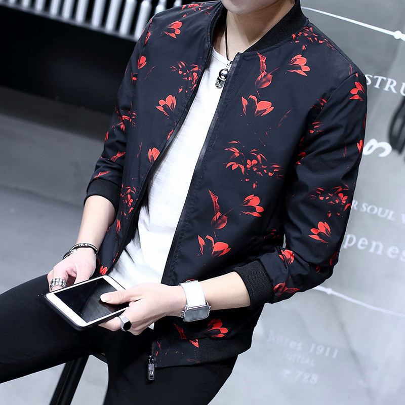 

2021 New Dark Men Casual Bomber Blue Spring Autumn Slim Mens Jackets and Coats Outwear Baseball Jacket Clothing Fyy670 Ofnc, Color 4