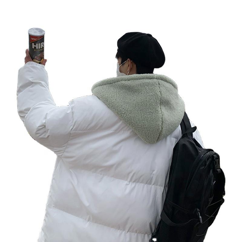 

Men's Jackets 2021 Fashion Winter Cropped Puffer Jacket Men Padded Coat, Black;brown