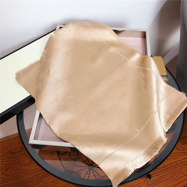 

High quality brand spring and summer scarve Silk Scarf Fashion Man Womens 4 Seasons Shawl Scarfs Scarves Size about 180x70cm 6 Color, Blue;gray