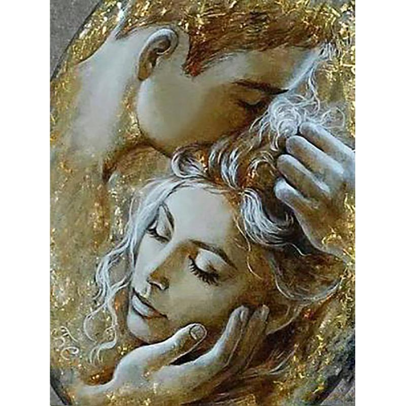 

Diamond Painting Canvas Size Full Square/Round Couple 5D DIY Embroidery Mosaic Portrait Handmade Gift