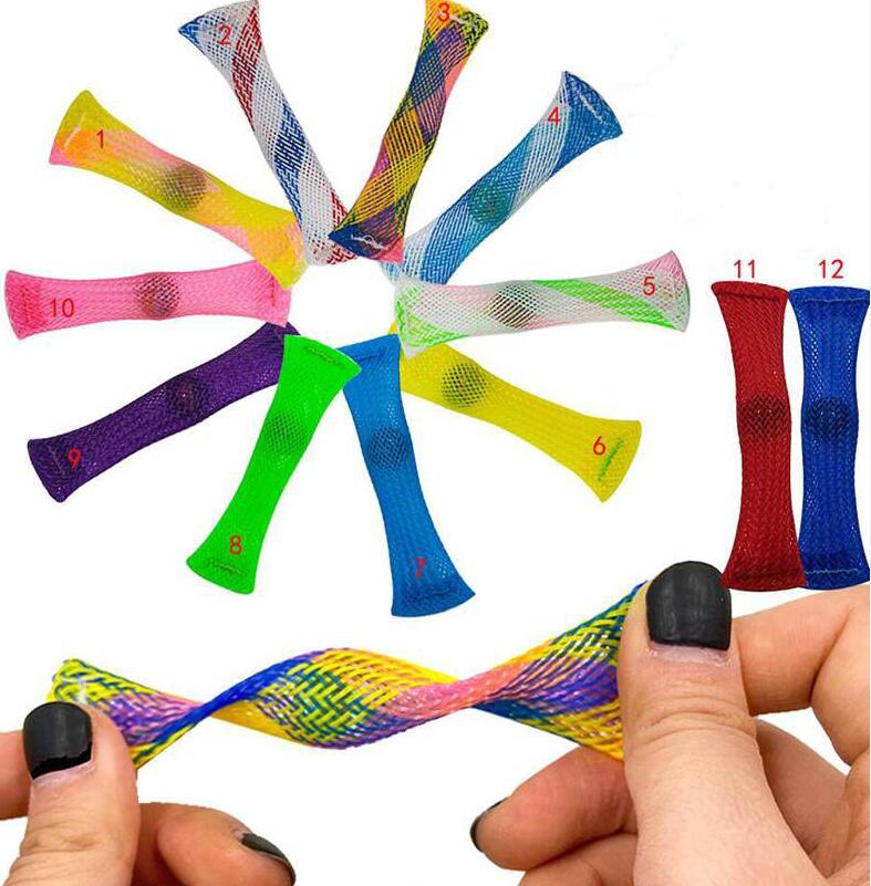 

Sensory Toys Marbles Ball Autism ADHD Anxiety Therapy Toys EDC Stress Relief Hand Fidget Toys Braided With Marble Party Favor WWA167