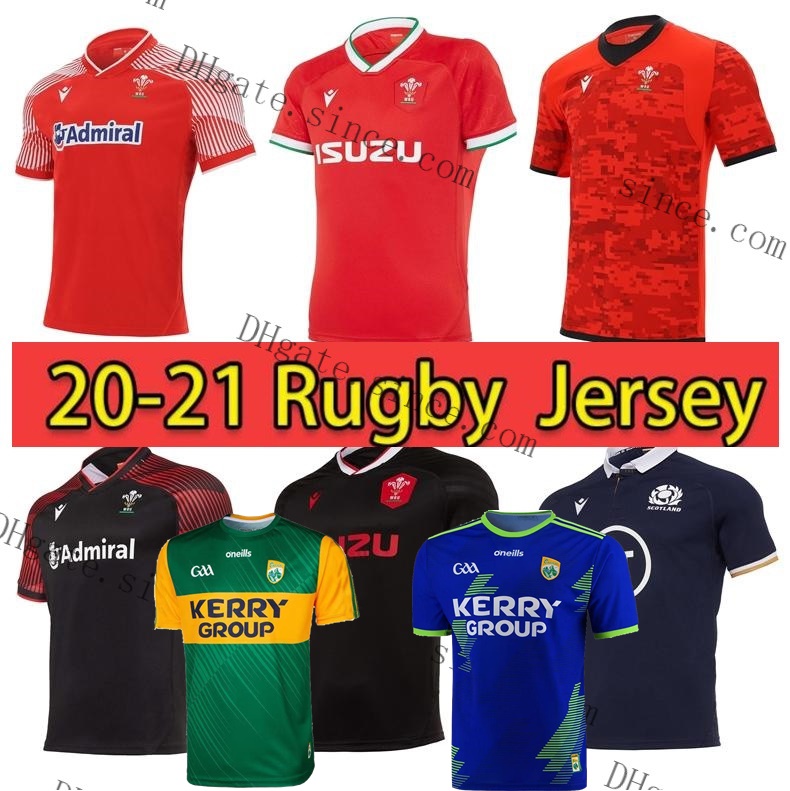 

20 21 Dublin GAA Home Rugby Jersey Shirt Maillot Camiseta Maglia Top Quality 2020 2021 New Wales Scotland rugby jersey Mens Size S-3XL, Black;gray