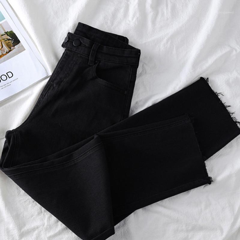 

Women' Jeans College Students Stretch High-end Pants Straight 2021 Fashion, Light blue