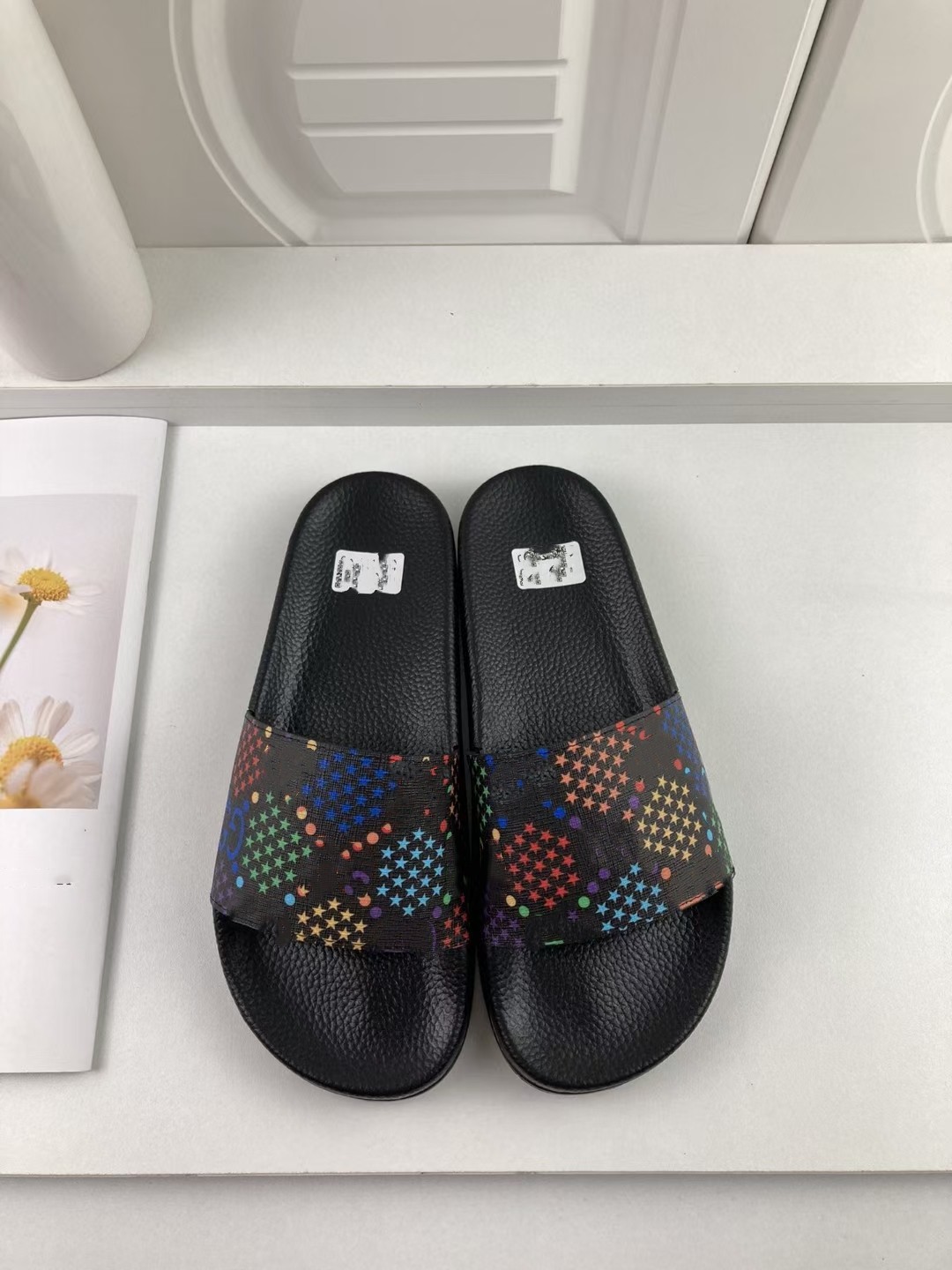 

High quality Stylish Slippers Tigers Fashion Classics Slides Sandals Men Women shoes Tiger Cat Design Summer Huaraches, 13