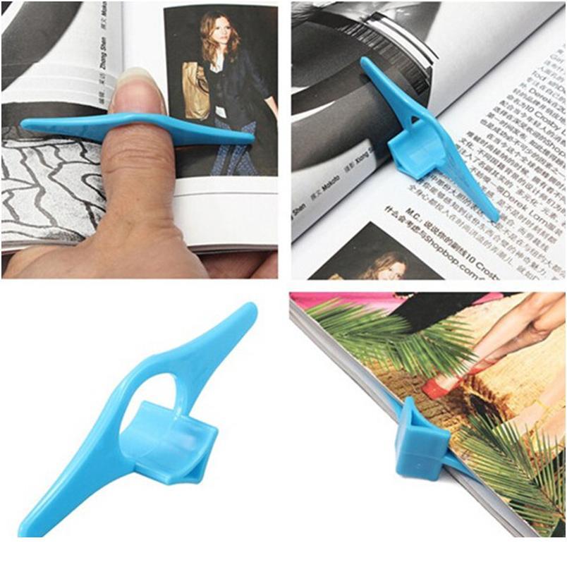 

3pcs/lot Creative Multifunctional Thumb Book Support Page Holder Marker Convenient Bookmarks Students School Office qylVcv