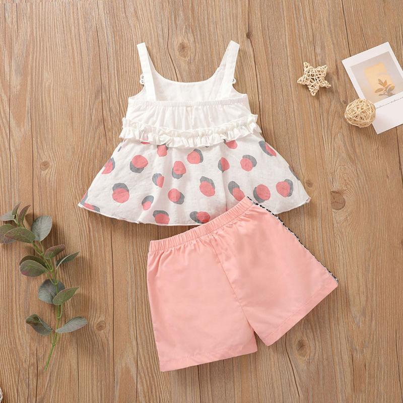 

Newborn Infant Baby Girls Lace Camisol Vest Ruffled Tops+Shorts Set Outfits Baby clothes summer sleeveless ropa recién nacido, Yellow