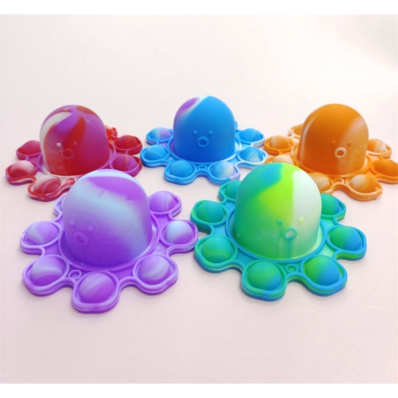 

2021 new silicone toy rat killing pioneer small octopus special second hair