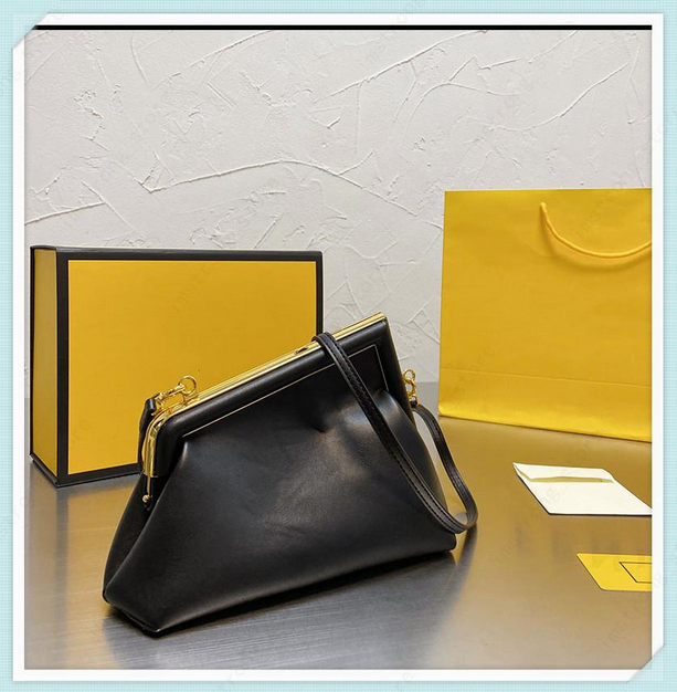 

New Arrival Lovely Women Luxurys Designers Totes Bags First Leather Womens Handbags Purses Crossbody Letter F Shoulder Bag 21090601Q, Box