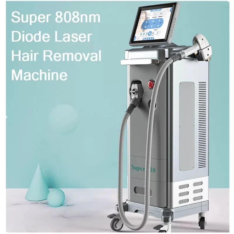 3 wavelength super 808 1200W High energy 755nm 808nm 1064nm painless Diode Laser Hair Removal System Permanent Epilator for all skin hair-image-725943931