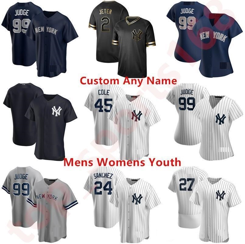

Yankees 99 Aaron Judge Jersey 45 Gerrit Cole York 26 Dj Lemahieu Gary Sanchez Gio Urshela Gleyber Torres Stanton Jerseys, Blue;black