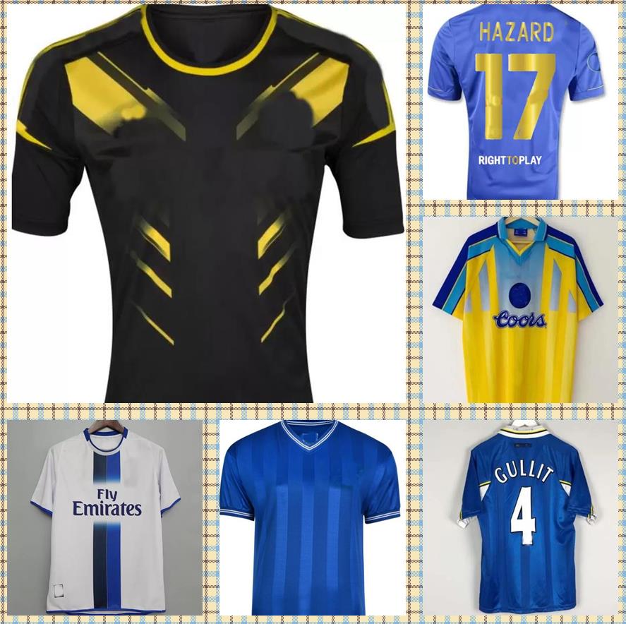 

11 12 13 HAZARD Retro CFC Soccer Jersey Lampard Torres Drogba 80 81 82 83 85 86 87 88 89 90 94 96 97 98 99 Football Shirt GULLIT Oscar Mata Terry 03 05 06 07 08 COLE ZOLA Vialli, 87 89 home