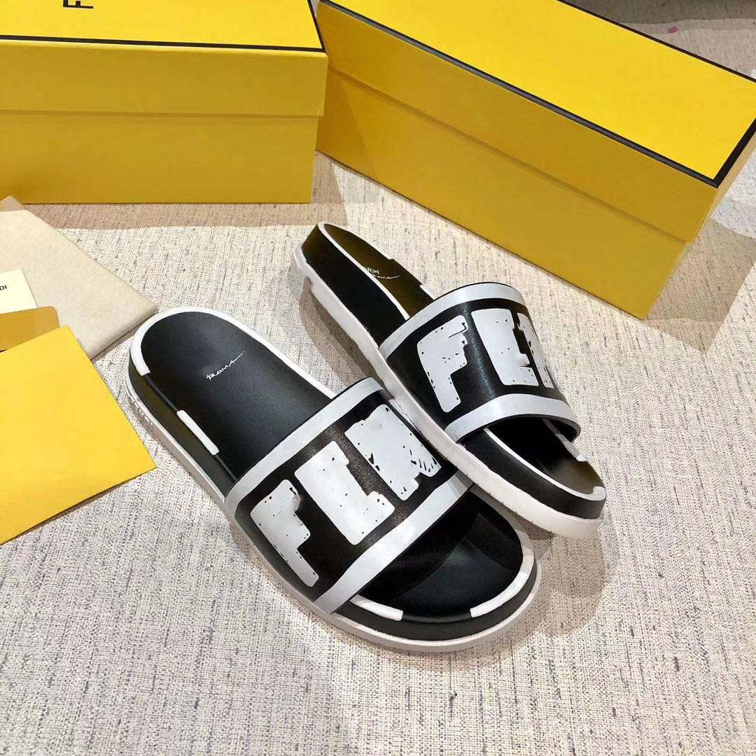 

Fashion designer casual slippers for men and women, summer beach slides, women's sandals, with boxes