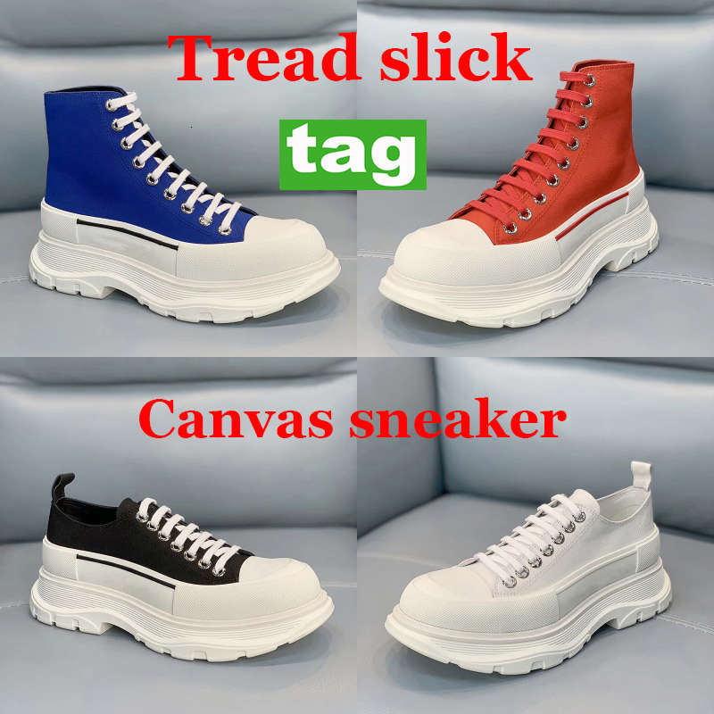 

Fashion platform Casual shoes Tread Slick canvas sneaker Girls High boots pale pink red royal white triple black whith chaussures 35-40AnitaMui, 1.high black white