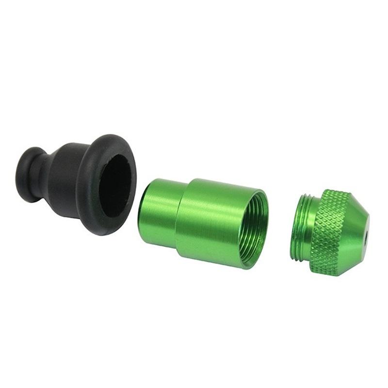 

Portable Adult Mini Metal Pipes Round Head Turnover Rubber Nipple Snuff Bottle Smoking Set Parts Multicolor Hot Sale 1 9cc J2