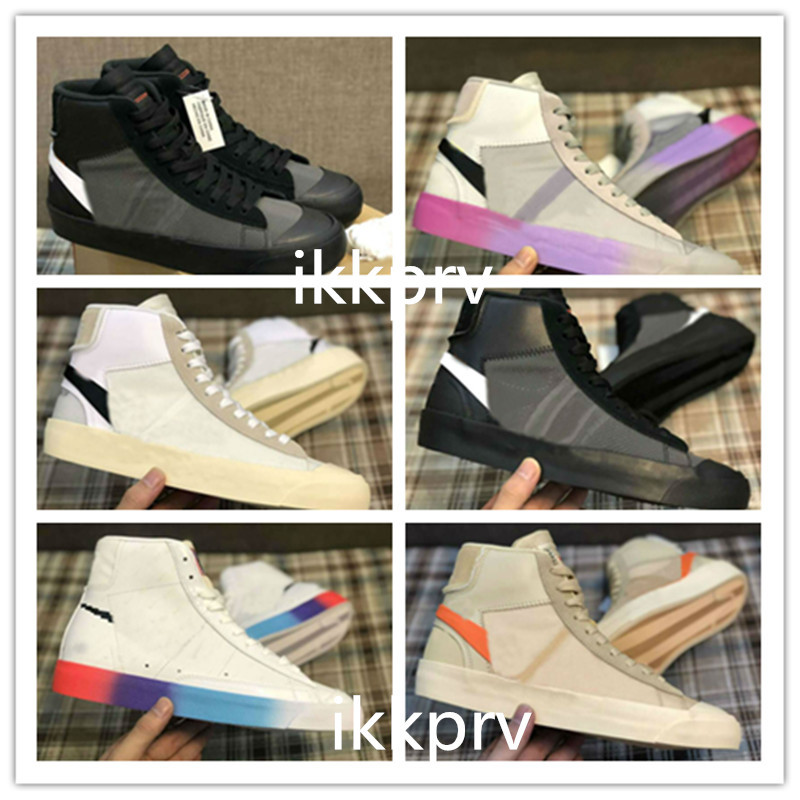 

Selling Blazers Mid 77 Vintage white black shoes light purple orange Have A Good Game Skate women men board Shoe outdoor sports sneakers