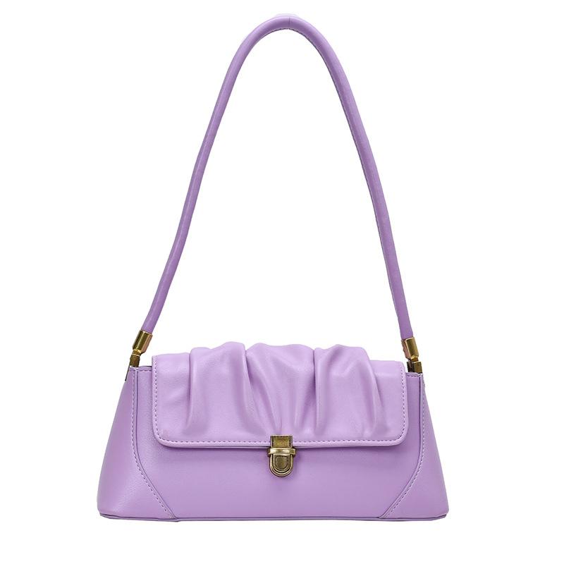 

Women's Baguette Bags Ladies Handbags 2021 New Armpit Bag Pu Shoulder Bags Female Travel Purse Evening Clutch Totes, Yellow armpit bag