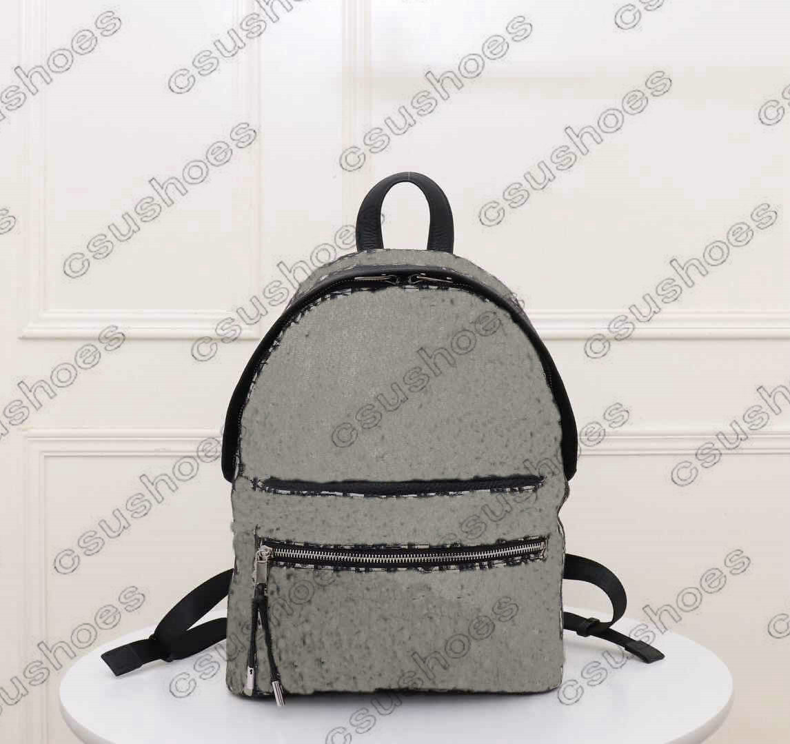 

Mens Luxurys Designers Embroidery Letter Oblique Backpack Vintage Purses Canvas Shoulder Bag Womens Obliques Backpacks Crossbody Tote