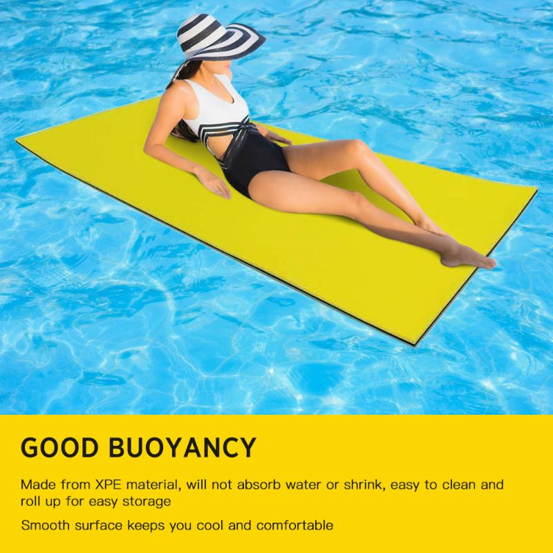 

Inflatable Floats & Tubes Swimming Foam Floating Mattress Pool Float Water Blanket Bed Mat Accessories