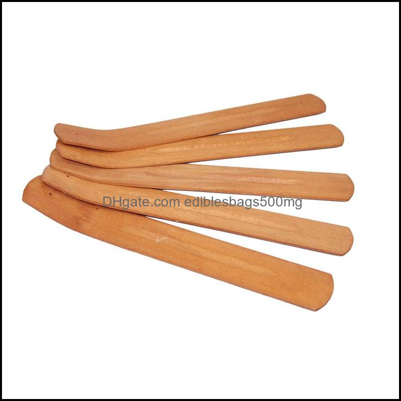 

Fragrance Lamps Fragrances Décor & Gardennatural Plain Wood Stick Ash Catcher Burner Wooden Incense Sticks Holder Home Decoration Wholesale