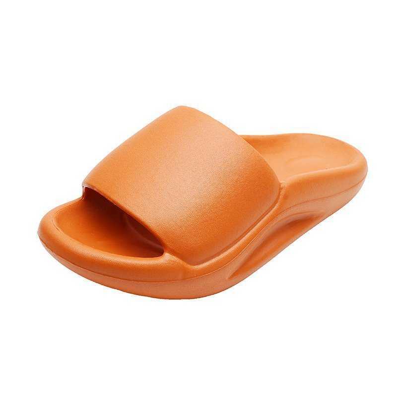 

41 Size Lose Weight Swing Shoes Women Summer Slippers Platform Casual Shoes Wedges Slides 2021 New Female Beach Slippers H0827, Orange