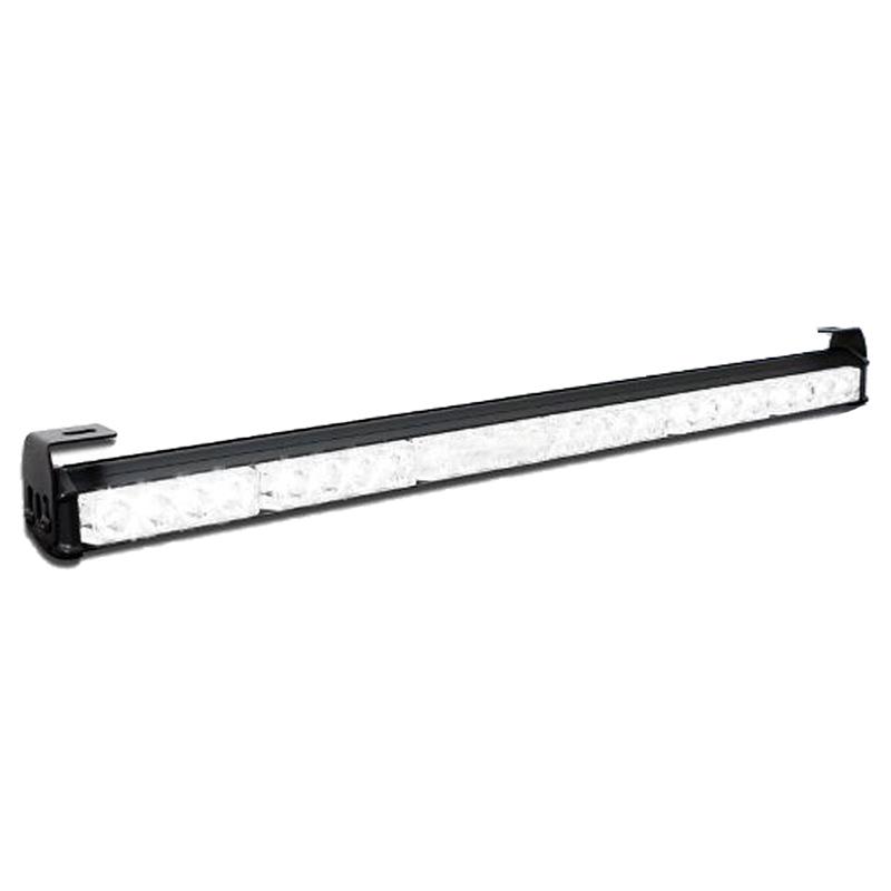 

Car Headlights 24 LED 27" Hazard Emergency Warning Tow Traffic Advisor Flash Strobe Light Bar (White)