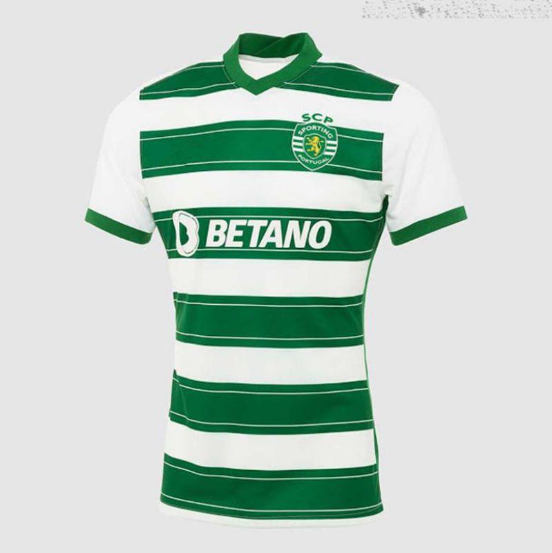 

Men's Polos Sporting CP Soccer Jersey 2021 2022 Lisbon Shirt VIETTO Camisa De Futebol COATES ACUNA SPORAR PHELLYPE J