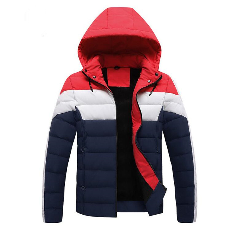 

Luxury Mens Designer Jackets Brand Down Jacket with Letter Highly Quality Winter Coats Unisex Plush Thickened Warm Hooded Parkas Top Clothings European size S, Red
