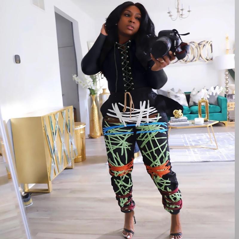 

Plus Size Tracksuit Women Set Winter Autumn 2 Piece Sets Womens Outfits Casual Lace Up Sweatshirt Top And Pants Suit Streetwear Women' Trac, Black