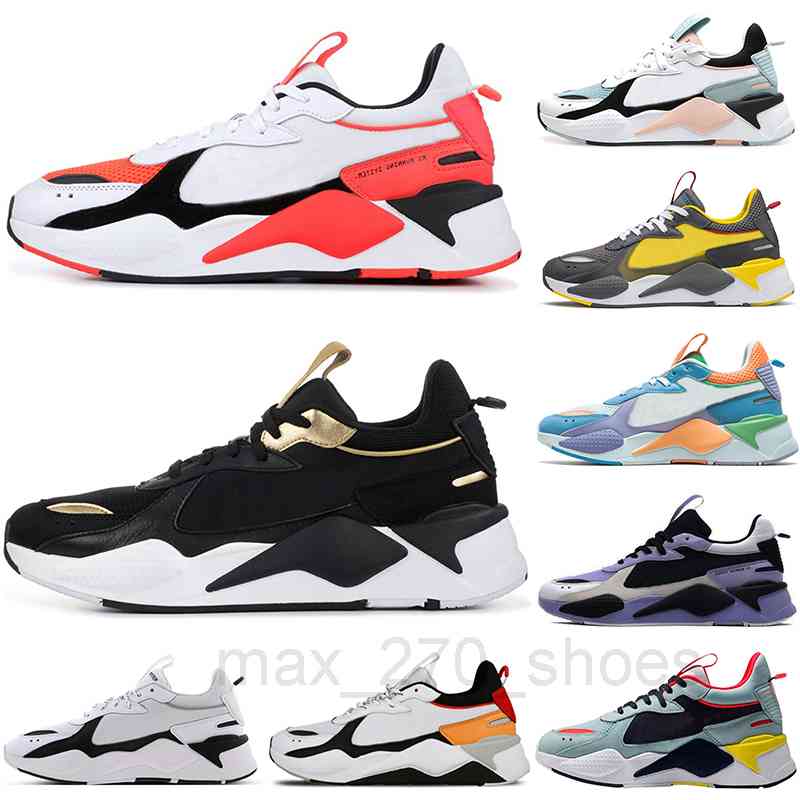 

2021 RS X running shoes men women TRANSFORMERS Bright peach White Black Red trainers rs-x suitable walking jogging casual outdoor sports, Color 6