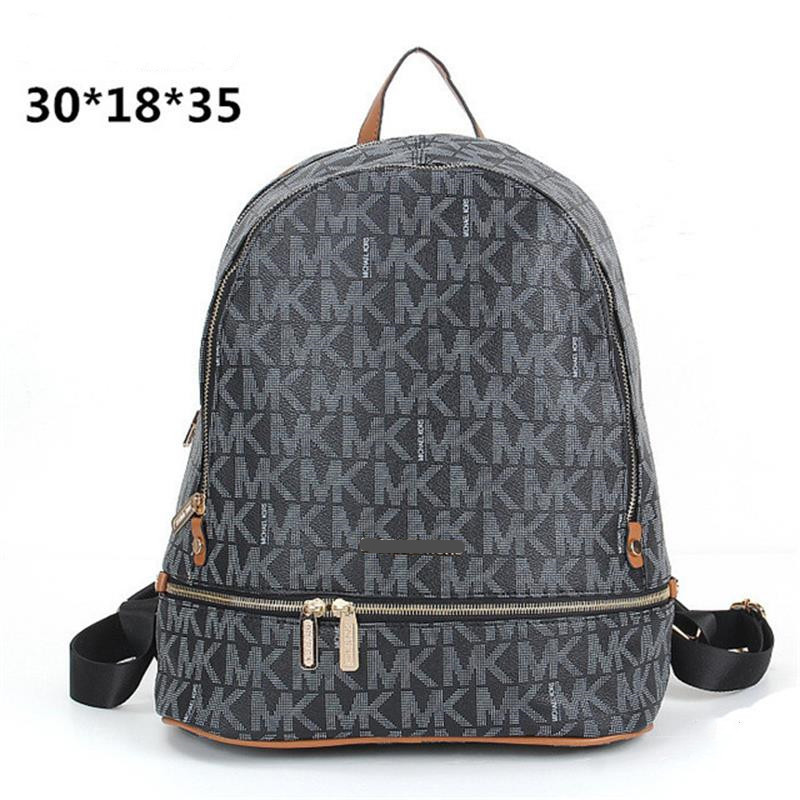 

2021 Fashion designer MICHAELS KOR high quality men and womens backpack PU leather travel bag school bag handbags 3129