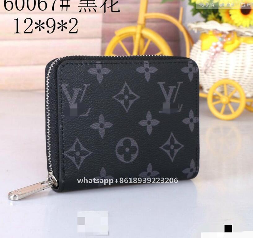 

GGLVlouisvittonyslVictorine Wallet Luxury Designer Women Purse Lady Coin Pocket Zippy ClutchA08, Red;black