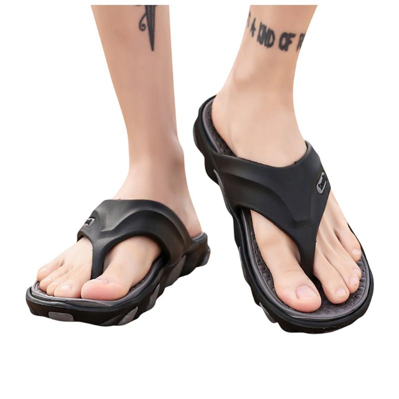 

Slippers Men Shoes Summer 2021 Flip-flops Slipper Sandals Casual Klapki Outdoor Non-slip Beach Zapatos De Hombre, Red