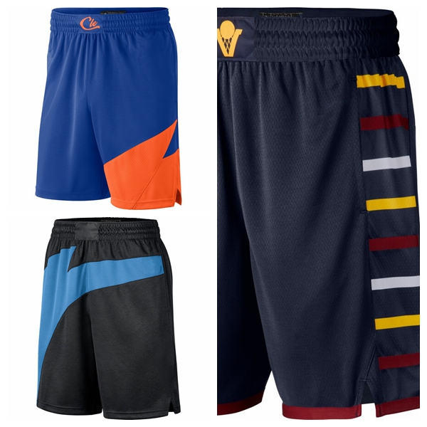 

ClevelandCavaliersMne City 2020-21 Pants Black Blue Performance Basketball Shorts, Black;red
