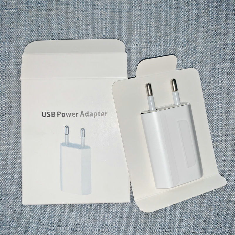 

Original OEM Quality 5V 1A US EU AC USB Wall Charger Travel Adapter For XS XR 7 Plus 6 6S 5S