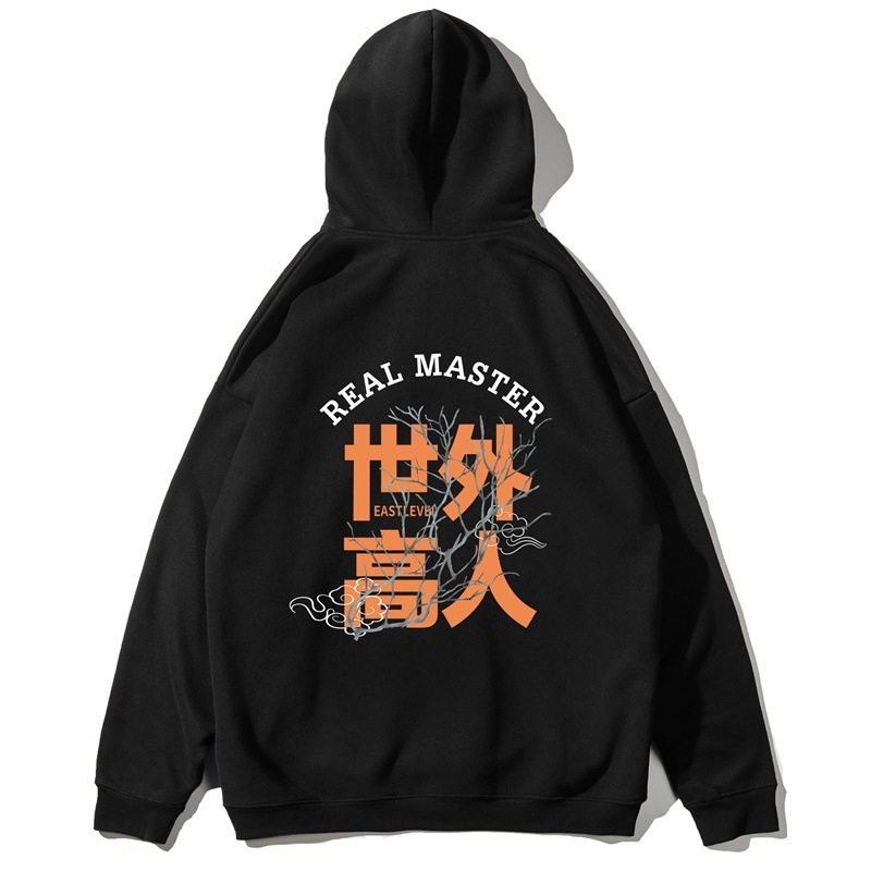 

2021 Men Hoodie Harajuku Real Master Japanese Pattern Hooded 100% Cotton Autumn New Hip Hop Streetwear Sweatshirt Male Hoodies Lqdi, Camel