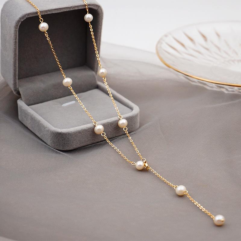 

Pendant Necklaces Lexie Diary 2021 Fashion Creative Natural Freshwater Pearls Necklace For Women Accessory Jewelry