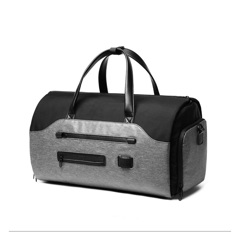 

Duffel Bags Folding Travel Bag Men's Short-distance Business Handbag Outdoor Waterproof Multifunctional Suit Gym, Black